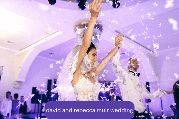 david and rebecca muir wedding